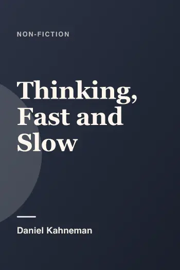 Thinking, Fast and Slow cover